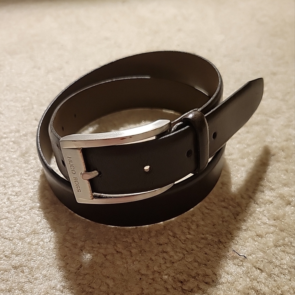 Hugo Boss Tan Leather Belt